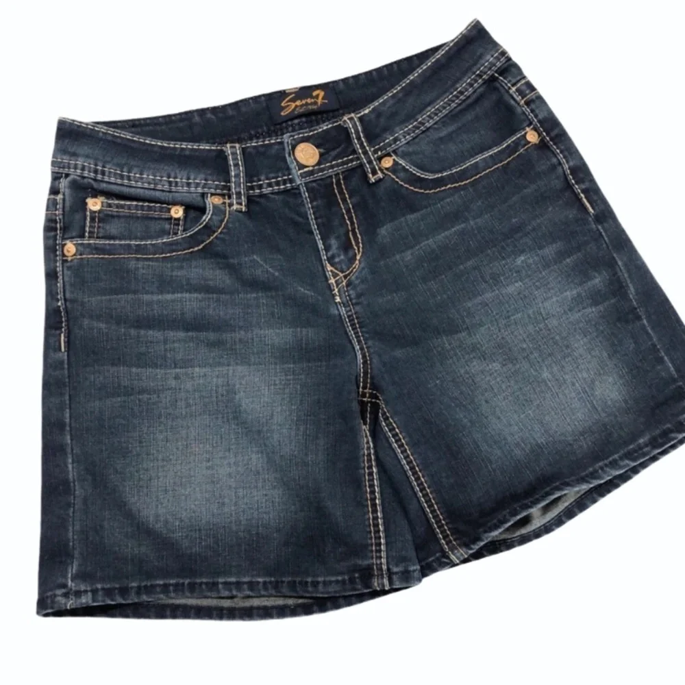 Seven7 denim jean shorts 4